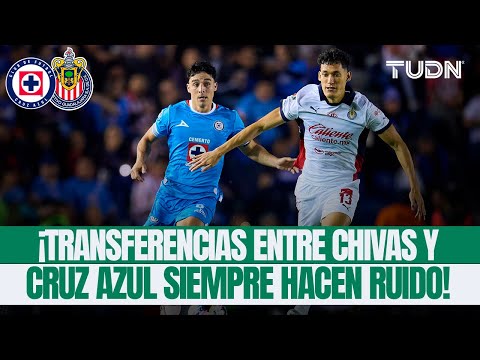 ¡Chiquete se perfila para sumarse a una larga lista de traspasos entre Cruz Azul y Chivas! | TUDN