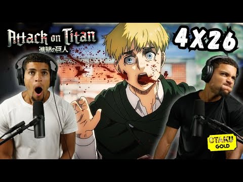 WOAHHH...Attack On Titan 4x26 REACTION!! | "Traitor"