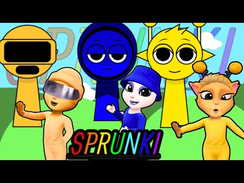 🌈SPRUNKI INCREDIBOX ➕ ANGELA I Many Sprunki | Cosplay Makeover