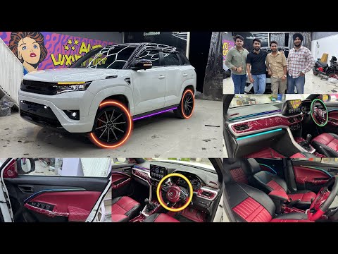 Aligarh से Brezza Range Rover बन ने आई - Brezza lxi modified | brezza modification 2024 | new brezza