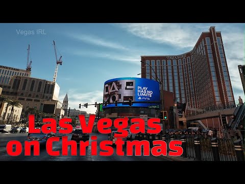 Christmas Day drive Las Vegas