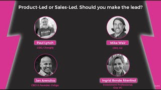 Product-led or Sales-led: Should you make the leap? [The SaaS Revolution Show] - SaaStock