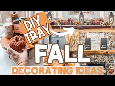 🍁Get Your Home Fall-Ready for 2024: Cozy Decorating & Inspiration Ideas (10ft Chippy Wood Riser DIY)