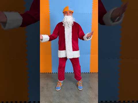 Is Blippi dressing up as Santa for Halloween?! DIY Costumes! #blippi #shorts