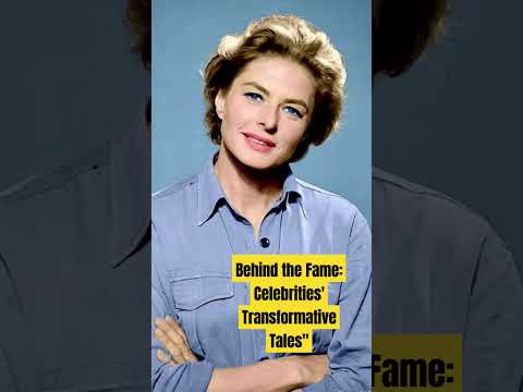 Behind the Fame: Celebrities' Transformative Tales#viral #youtube #celebrities #shortsvideo #shorts