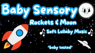 Baby Sensory Video | Rocket Adventure to the Moon | Relaxing Music for Infant Stimulation