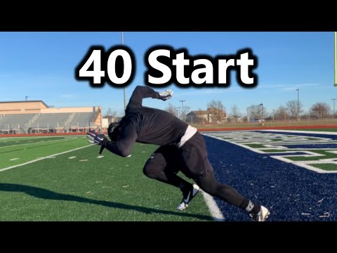 40-Yard Dash FORM: Tutorial for Lightning Speed