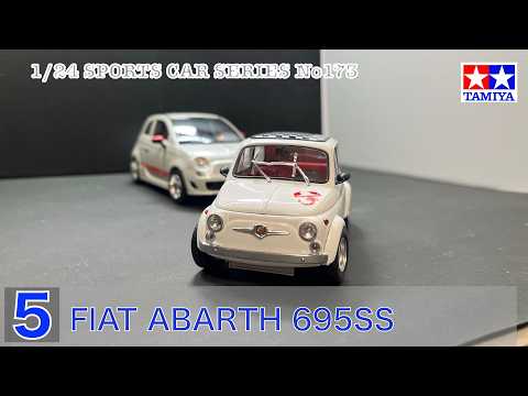 №5 FIAT ABARTH 695  SS TAMIYA 1/24 Build