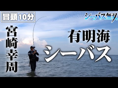 【新作特別公開】エキスパート ・宮崎幸周が有明海のシーバスに挑む 『シーバス無双 8』【釣りビジョン】