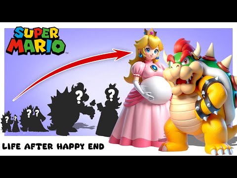 SUPER MARIO Life After Happy Ending Compilation | Cartoon Wow