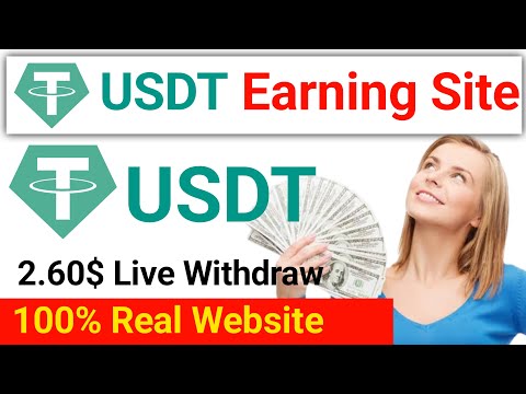 New Usdt mining Site Today | New Usdt Earning Site 2023 |Free Usdt Mining Site 2023 |usdt site today