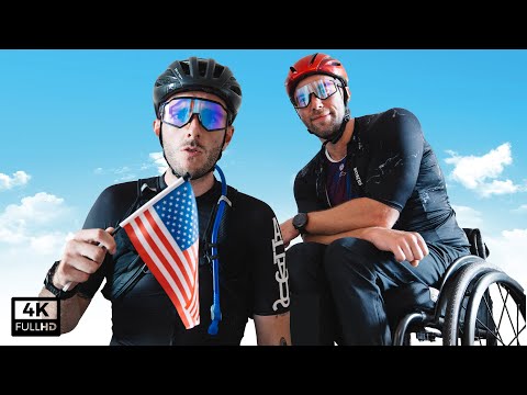 2 Bikes 1 Wheelchair 3000 Miles Across The USA - (4K Film)