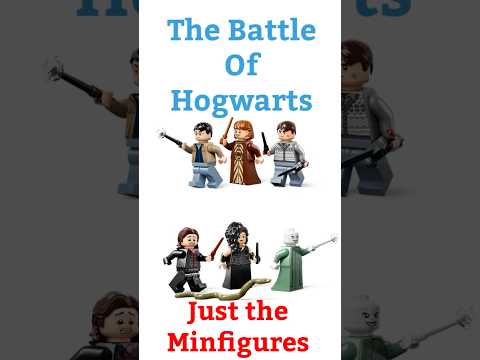 LEGO Harry Potter - The Battle of Hogwarts Set 76415 - Just the Minifigs stop motion speed build