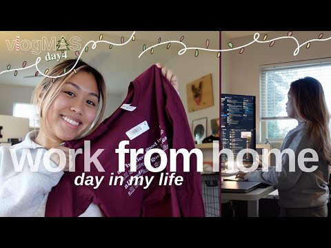 work from home vlog | switching careers in your 20s & career development plans in tech