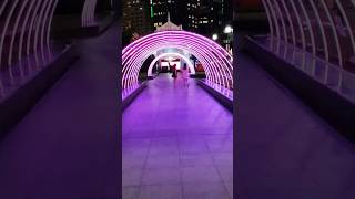 Singapore Christmas Lightings| MRT STATION | Raffles Place #singapore #christmas #singaporelife