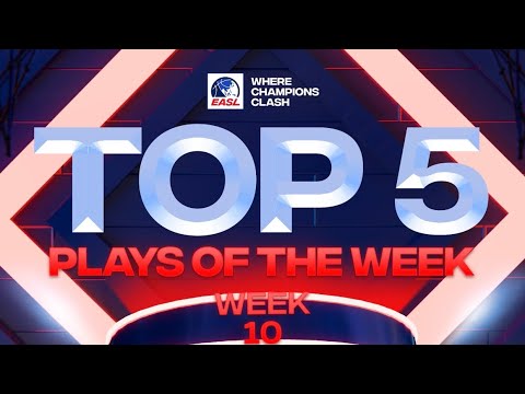 EASL 2024-25 Season | Top 5 Plays Week 10 (December 25, 2024)