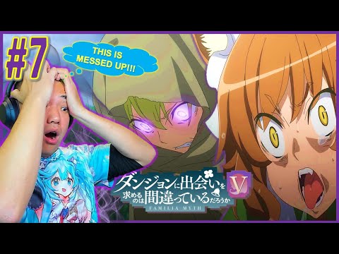 WTF FREYA! NOT ANYA & RYUU TOO😢 | DanMachi Season 5 Episode 7 REACTION [ダンまちⅤ 豊穣の女神篇 7話の反応]