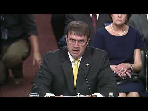 Isakson Questions Robert Wilkie At His Confirmation Hearing to be VA Secretary