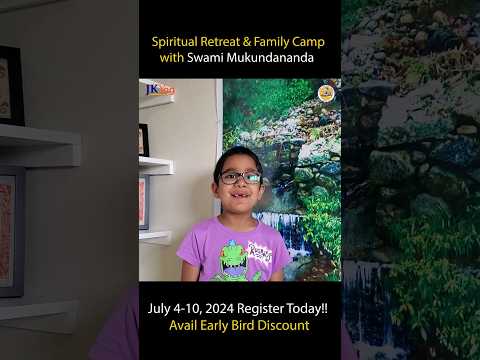 Spiritual Retreat and Family Camp with Swami Mukundananda l July 4-10 l RKT Dallas