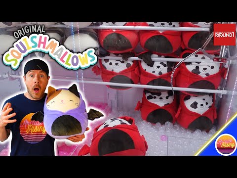 SQUISHMALLOW CLAW MACHINES! Round 1 Always Has Amazing Prizes to Win!