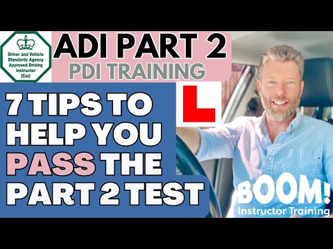 Advice to help you pass the ADI Part 2 test of driving ability