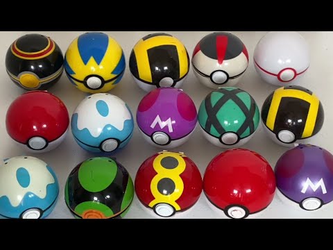 COOL POKE BALLS AND SURPRISE FIGURES / POKEMON FIGURES