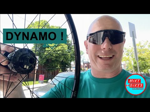 Schmidt SON 28 Dynamo & Sinewave Revolution on Cutthroat