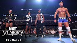 FULL MATCH: Ethan Page vs. Joe Hendry – NXT Title Match: NXT No Mercy 2024