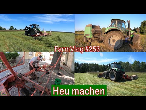 Farmvlog #256: Das erste Heu in 2023 | Defekt am Kuhn Wender