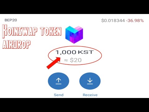 Claim Instant 1000 KST $20 (KOINSWAP) token on trust wallet || Real tricks 2 get more Koinswap token