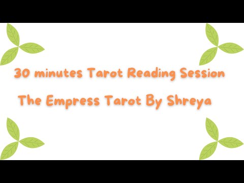 Tarot Reading Session #theempresstarotbyshreya #live #hinditarotreading #englishtarot