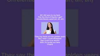 #Shorts Brutal ( Olivia Rodrigo ) lyrics