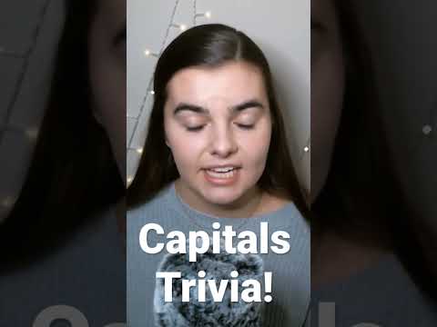 ASMR POP QUIZ! | 5 Country Capital Trivia Questions