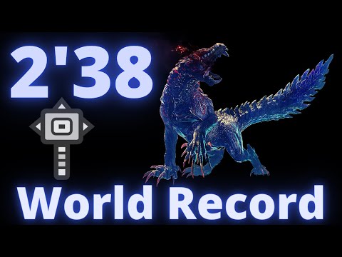 MHW Iceborne Ebony Odogaron 2'38 Hammer World Record