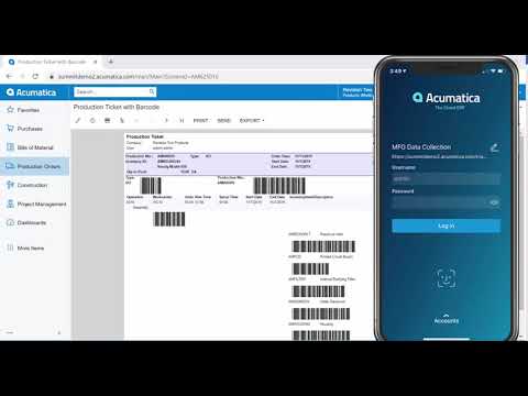 Streamline Your Shop Floor: Real-Time Data with Acumatica Bar Code Reader