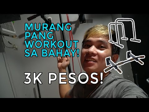 WORKOUT SA BAHAY? l WORTH 3K ONLY! l CALISTHENICS l TAGALOG