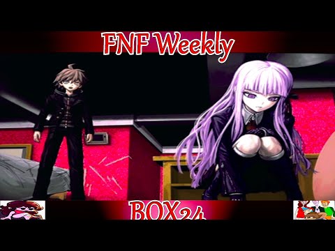 Friday Night Funkin' FNF Weekly (Danganronpa FNF Mod) It's Kyoko Kirigiri VS Makoto Naegi in BOX24