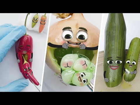 CUTEST BABIES EVER❤️😱 - MY BEST FOOD SURGERIES #7 - (WORLD OF DOODLES) #birth #fruitsurgery #cute