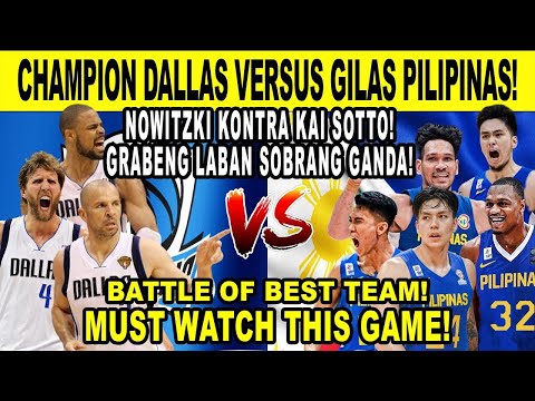 GILAS PILIPINAS vs MAVERICKS - Sotto Shocking Moves! Best Team Battle! 2k