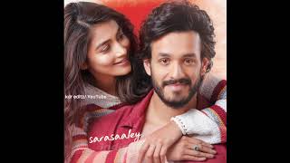 #most eligible bachelor #leharaayi song #akhil #pooja hegde #kdreditz