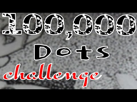 100,000 Dots Art Challenge