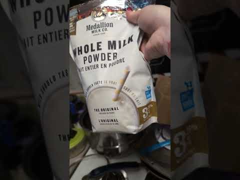 Medallion WHOLE MILK 3.25% bought it at Costco! Let's see results? 1/2 cup! Dec 25th/24! NOW T.V.!