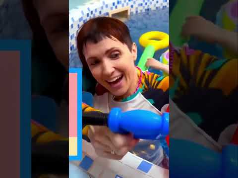 Inflatable Plane is out of Fuel | Pool Fun for Kids with Baby Bianca & Toys #pretendplay #forkids