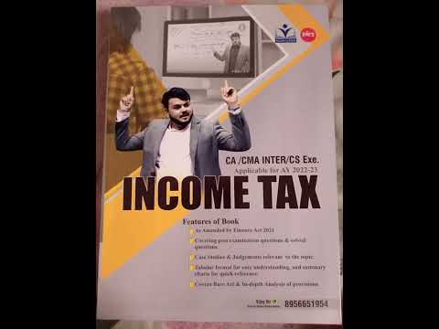 CA CS Vijay Sarda Sir's Books for DT || #cacsvijaysarda #dt #cmainter #cainter #directtax #dtbooks