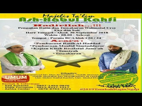 Ta'lim Bulanan&Tasyakuran Walimatul Ursy Majelis Ashhabul Kahfi d Bumi Cikarang Asri Blok i(30/9/18)