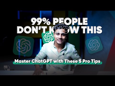 99% ആളുകൾക്കും ഇതറിയില്ല | Master ChatGPT with These 5 Pro Tips |The Home Worker Malayalam Video