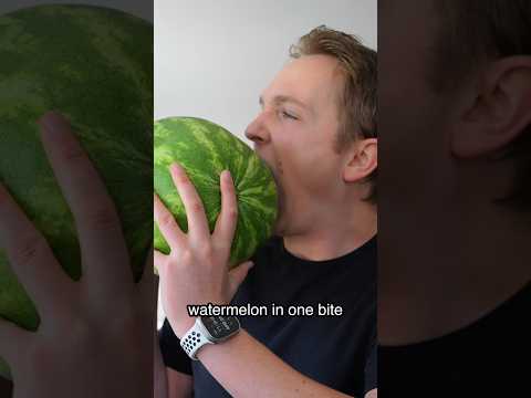 Proof watermelon is bigger than a blueberry 🤯