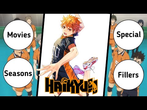 How To Watch Haikyuu!! In Order