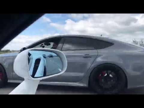 800HP Audi RS7 Reaction...LAUNCH Control Boi! Audi RS7 Exhaust & Pops n Burbles!