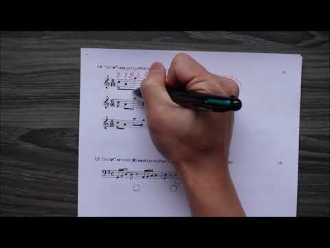 【2020A】五級樂理 | 模擬試卷 ABRSM Grade 5 Music Theory Sample Paper for new format Theory exams